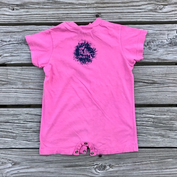 Baby Girls WRV Logo Graphic Tshirt Romper Onepiece Outfit Rare Find 18 24 Months - Picture 8 of 8